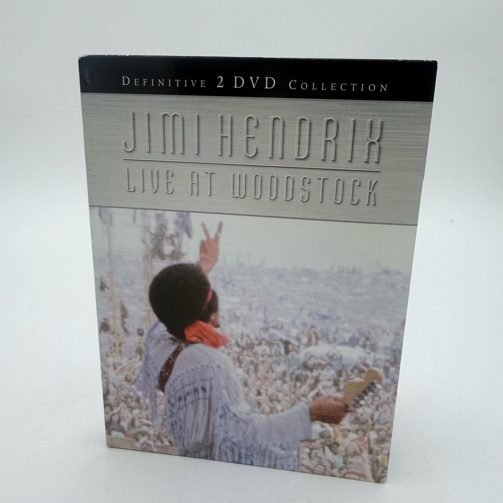 Jimi Hendrix Live at Woodstock DVD, 2005, 2-Disc Set, Special Edition) W/ Insert